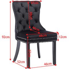 Dining Chairs Office Chair CR-8012-1 Black