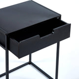 Iron Frame Nightstand with Drawer OT-2107