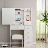 Dressing Table with Mirror DR-15 Vanity Stool - ArtisanSA