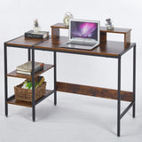 Computer Table Study Desk with Monitor Stand Shelf SD-S21