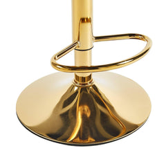Dahlia Gold Plate Bar stool 2-in-1 box CR-KJC09711