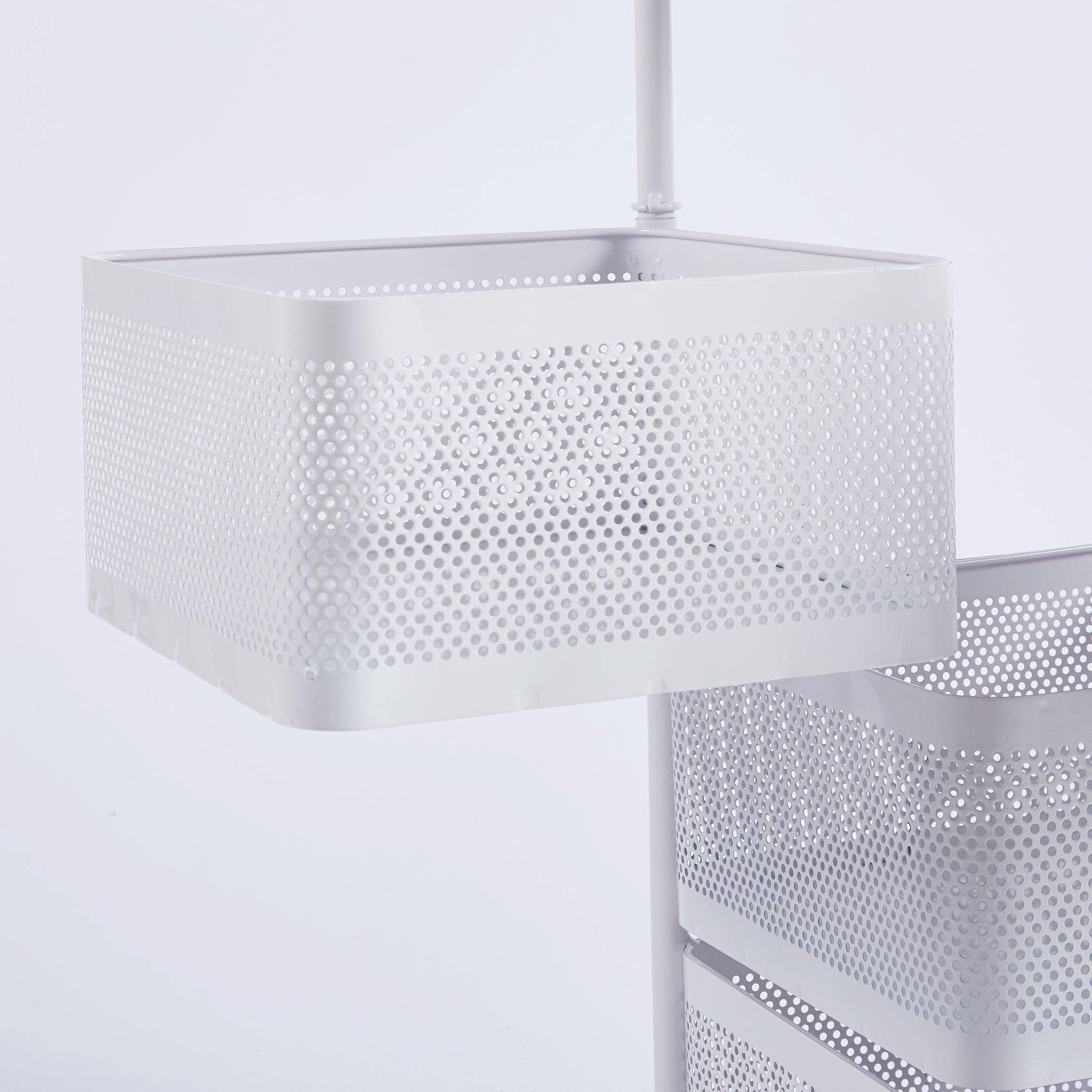 4 Tier Cubic Storage Cart organizer SF-1068