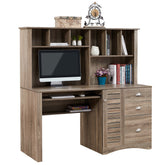 Office Work Desk with Shelves and Drawers WF199700AAD