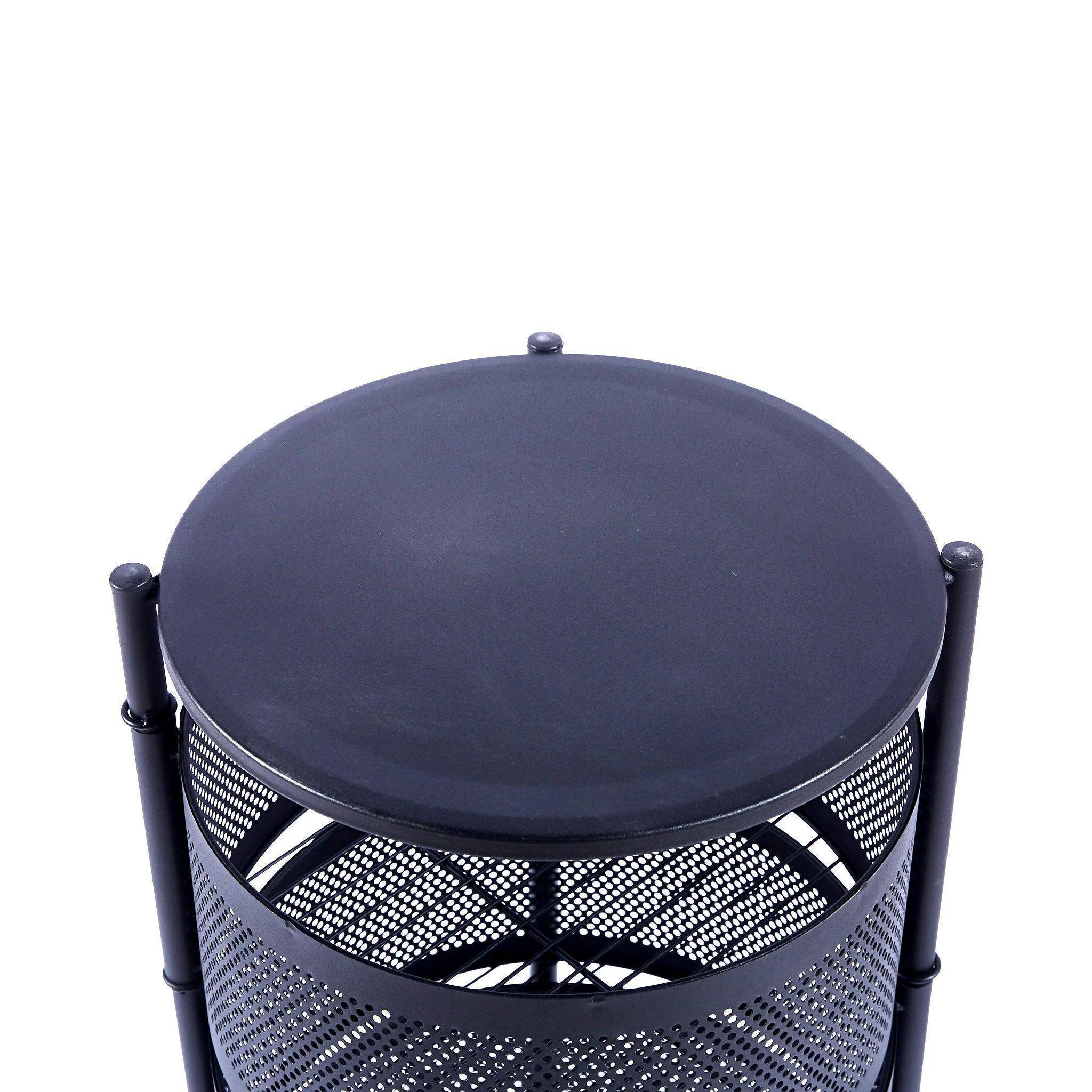 4 Tier Round Storage Cart SF-104 multi-level organizer2