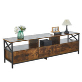 TV Stand Media Console with Storage Shelves TV-14