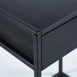 Iron Frame Nightstand with Drawer OT-2107