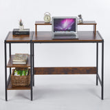Computer Table Study Desk with Monitor Stand Shelf SD-S21