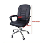 Ergonomic Executive Office Chair BX124 dimensions showing width 59cm, height 100-110cm, and depth 69cm.