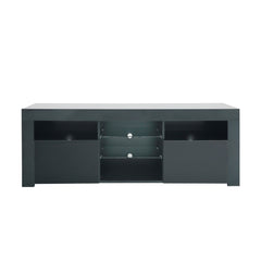 Black TV Stand Media Console SMT-TS011 BLACK