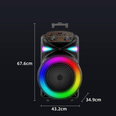 TWS Bluetooth Speaker Wireless Portable Party Speaker with Wheels SP-1502