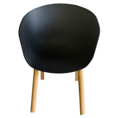 Dining Chairs Set of 4 CR-W03 Black