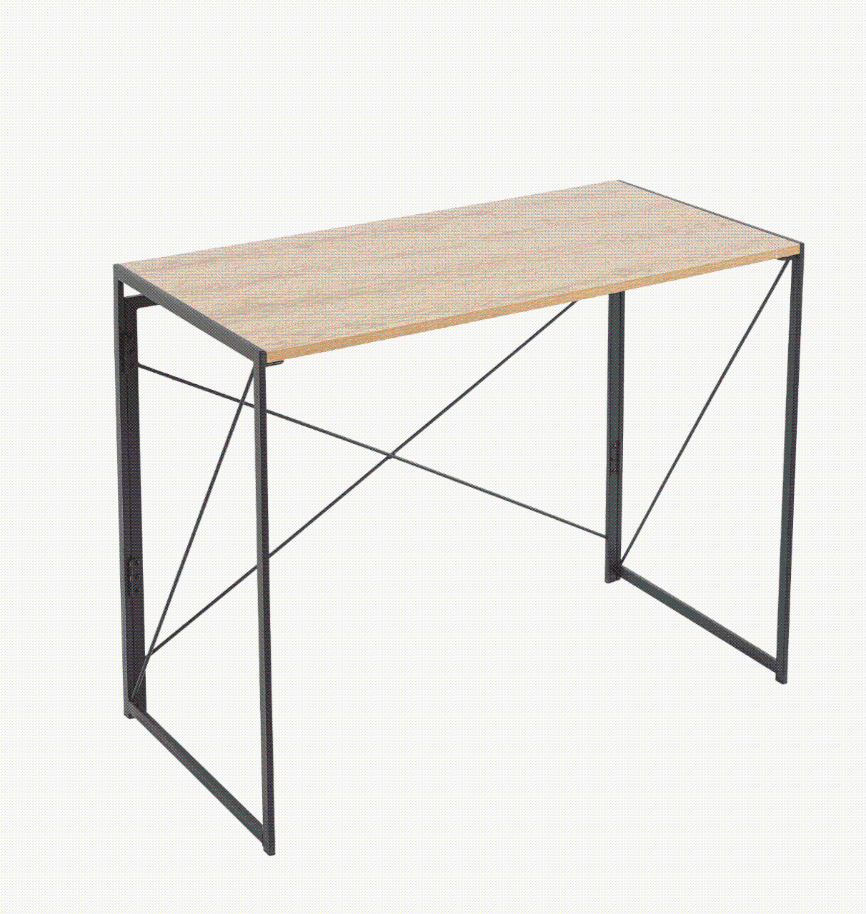 Portable Teak Wood Computer Desk SD-S01 for home office setup0