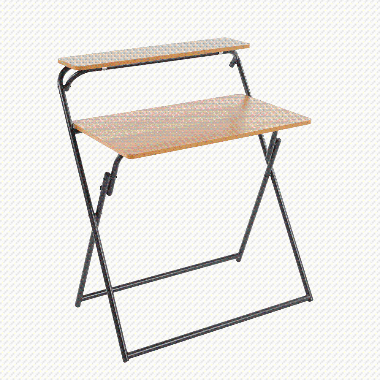 Foldable Teak Wood Computer Desk - H066