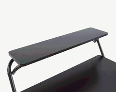 Foldable Teak Wood Computer Desk - H068