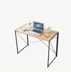 Portable Teak Wood Computer Desk SD-S01 for home office setup4