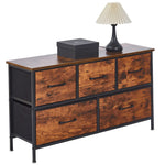 5 Drawer Storage Cabinet OT-118 4 Adjustable Feet Pads - ArtisanSA