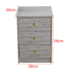 Side Table Coffee End Table Bedside Table BST-01 WHT OAK