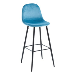 Della Velvet Bar Stool (4-in-1 box) CR-BC028