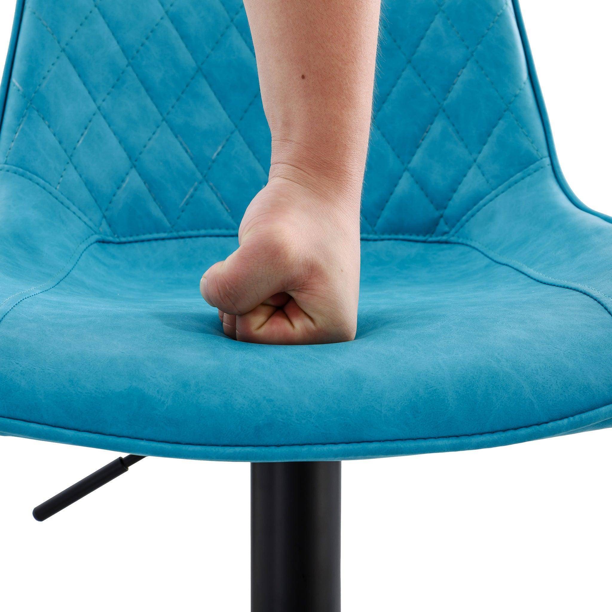 Vibrant High Back Bar Stool with Chrome Base in 2-in-1 box CR-B051