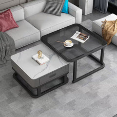 Nesting Coffee Table Set 2 Side Tables CT-011