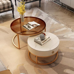 Nesting Coffee Table Set 2 Side CT-013