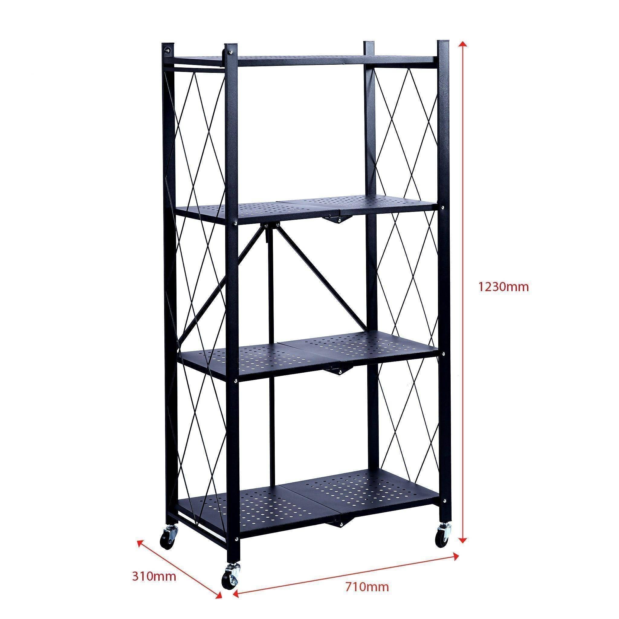 Versatile SF-102 mobile kitchen shelf space-saving shelving unit5