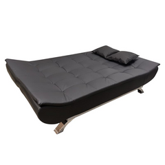 Sleeper Couch PU Leather Sofa Bed Loveseat SA-858