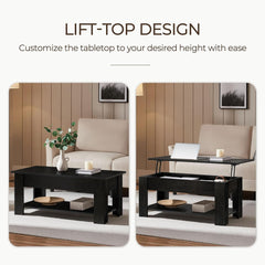 Coffee Table Lift Top Side Table CT-007