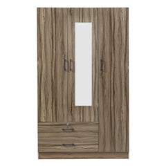 Wood Wardrobe with Mirror WD-201