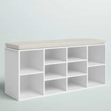 Shoe Rack Storage Bench with Cushion WF188120AAA