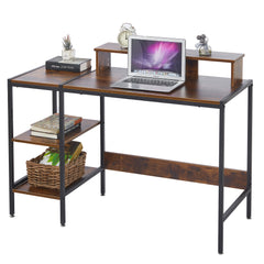 Computer Table Study Desk with Monitor Stand Shelf SD-S21