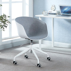 Office Chairs Set of 2 CR-W02 Grey