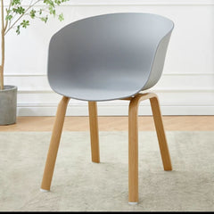 Dining Chairs Set of 4 CR-W03 Grey