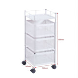 3 Tier Cubic Storage Cart SF-105 - Artisan SA Premium Furniture