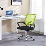 ergonomic mesh office chair in lime green and black adding pop of colour with breathable mesh and sponge seat | Artisansa SA