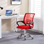 bold red ergonomic mesh office chair for a productive workspace | Artisansa SA