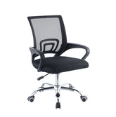 ergonomic mesh office chair in black adding pop of colour with breathable mesh and comfortable sponge seat | Artisansa SA