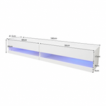 180cm LED entertainment unit for living room furniture