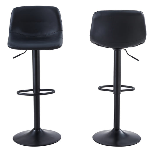 Low Back Leather Bar Stool 2-in-1 box - CR-B03