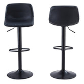 Low Back Leather Bar Stool 2-in-1 box CR-B036