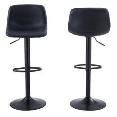 Low Back Leather Bar Stool 2-in-1 box CR-B036