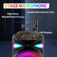 TWS Bluetooth Speaker Wireless Portable Party Speaker with Wheels SP-1502