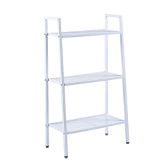 3-Tier Ladder Shelf in Black SF-107 for organized storage0