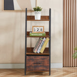 Bookcase Storage Shelves Bookshelf OT-121-BerlinRustic