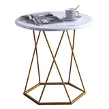 Coffee Table with White/Metal legs CT-26