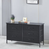 Storage Cabinet 5 Drawers TV Stand OT-119 Black