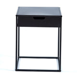 Iron Frame Nightstand with Drawer OT-2107