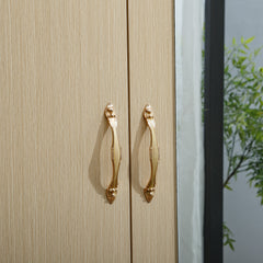 Wardrobe Closet with Mirror Storage Cabinet WD-114