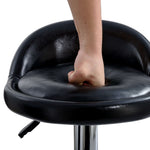 CR-B02 bar stools set of 2 with 360-degree swivel and adjustable height