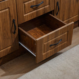 3 Door Wardrobe Closet Armoire Storage Cabinet WD-116